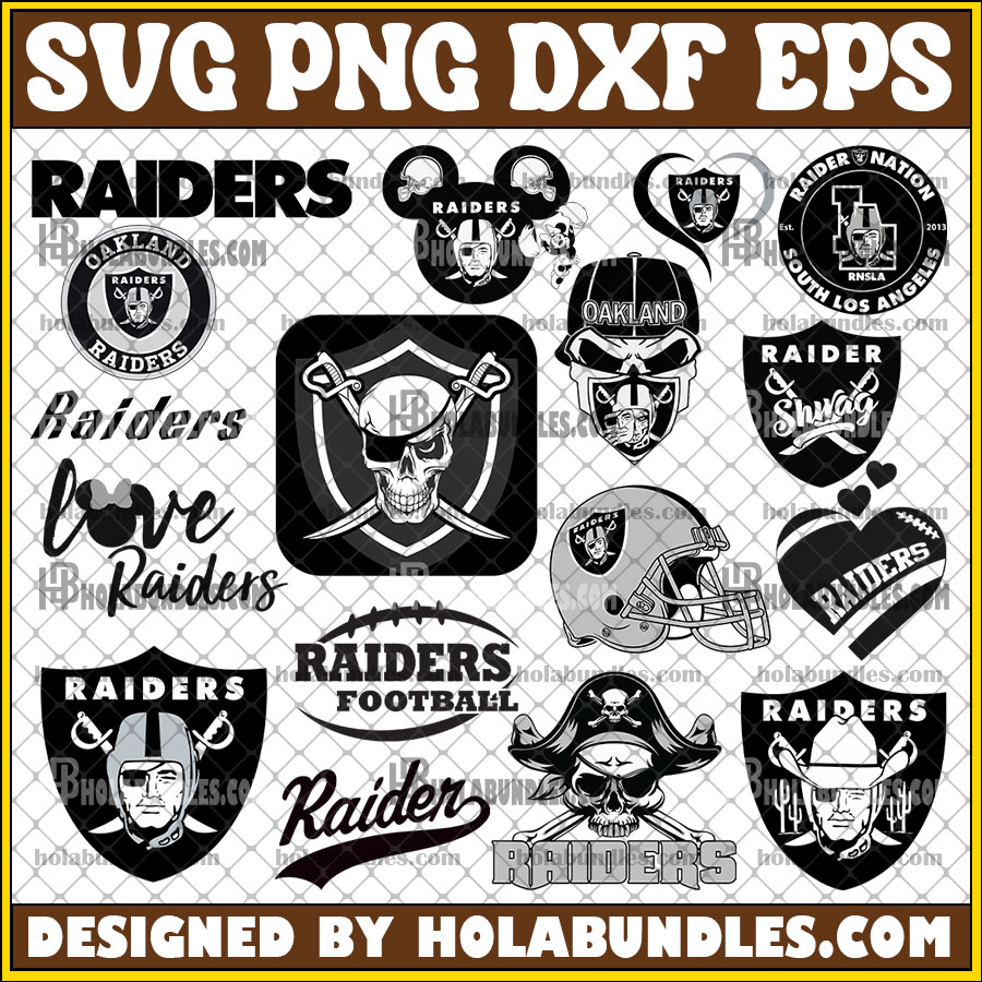 Las Vegas Raiders svg Bundle, Digital Download, clipart and cricut ...