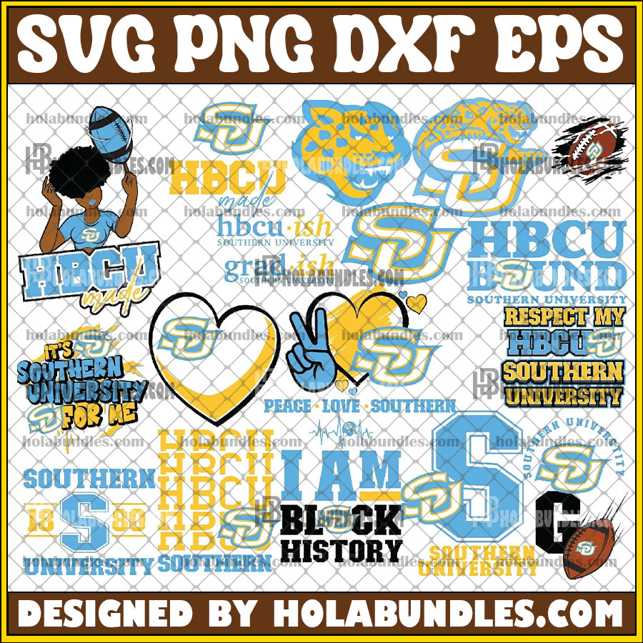 Southern State Svg, Hbcu Svg Collections, Hbcu Logo Svg, Hbcu Svg ...