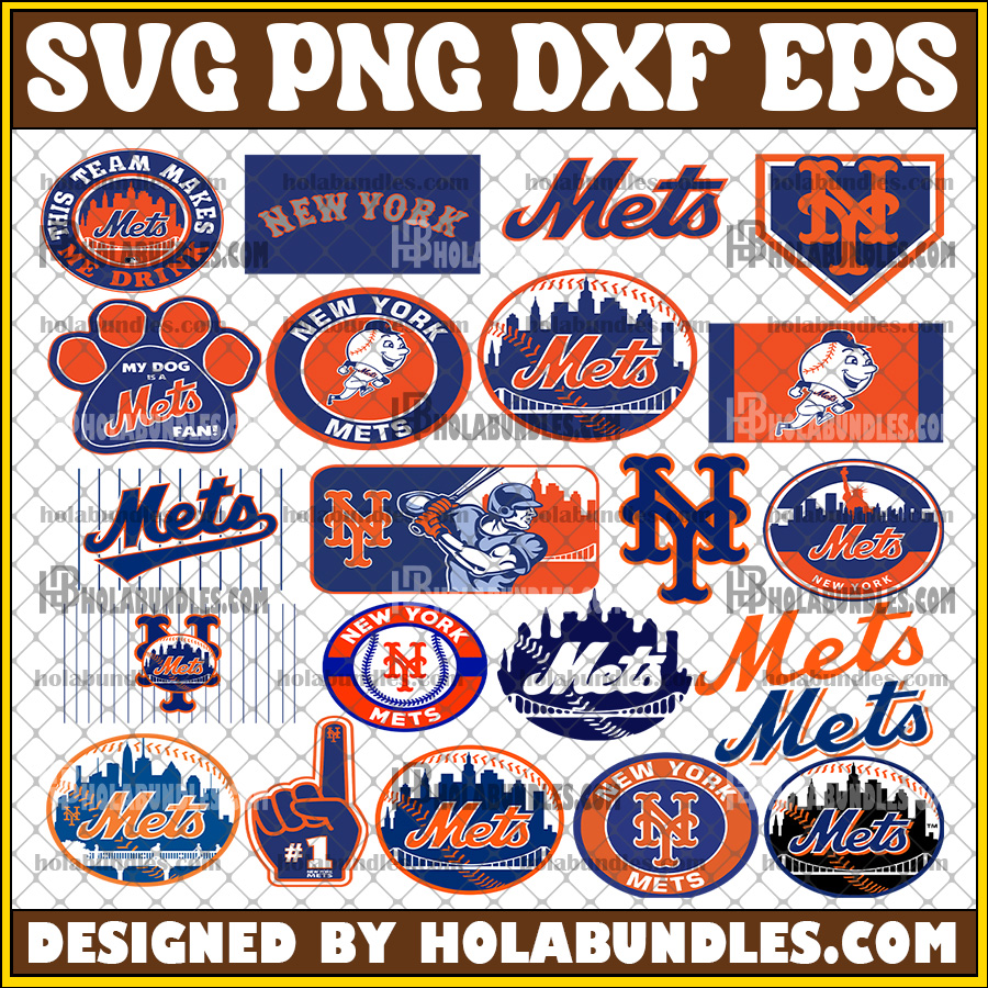 New York Mets bundle, New York Mets Logo svg, New York Mets Svg, Cricut ...