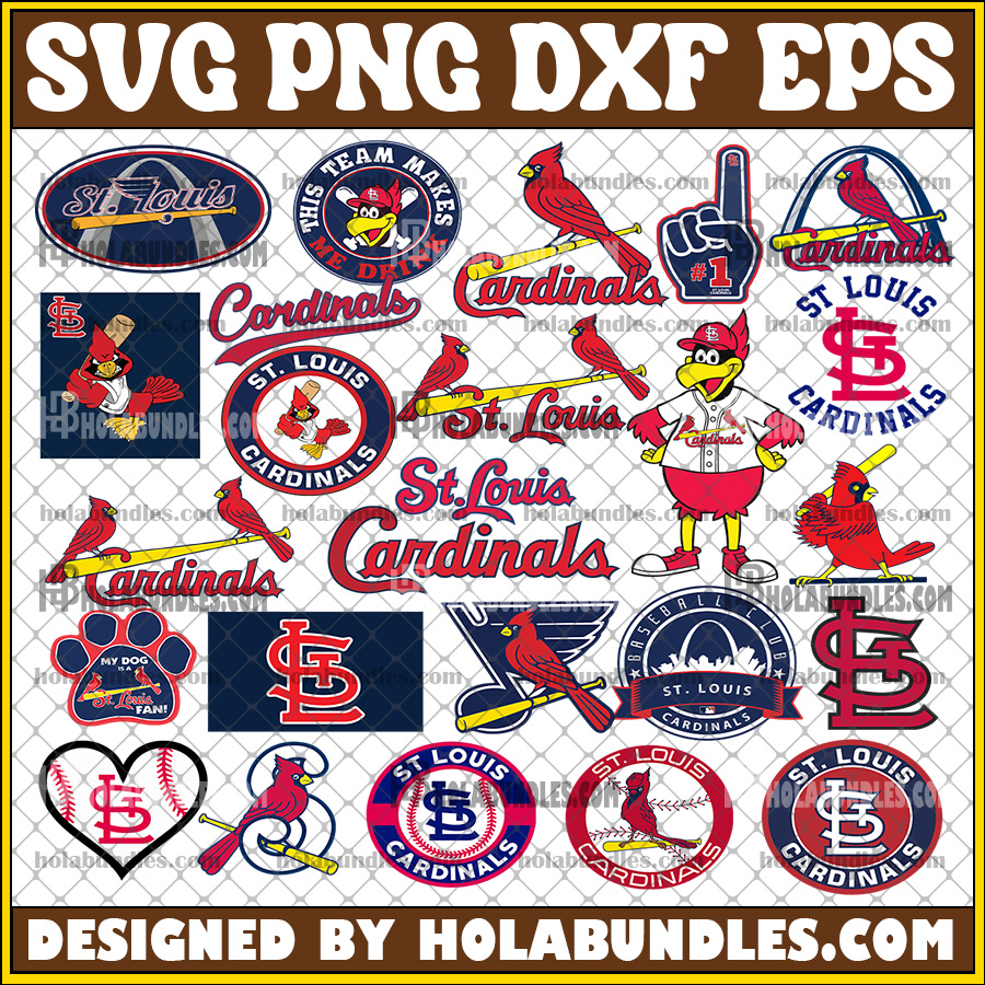 St Louis Cardinals Bundle, St Louis Cardinals Logo Svg, St Louis ...